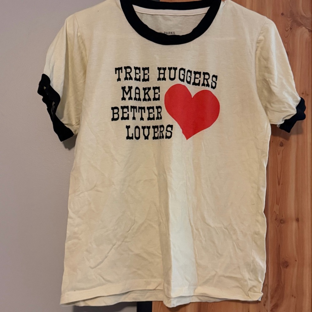 Parks Project Tree Huggers Make Better Lovers tee XS and baseball cap. Rare! - Picture 9 of 13